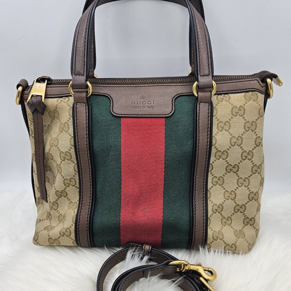 Gucci Rania Top Handle 2-Way Bag